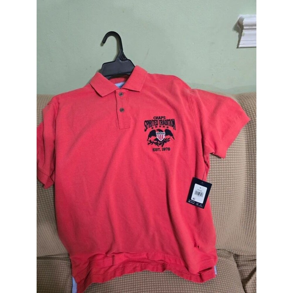 Red chaps shirt medium size
